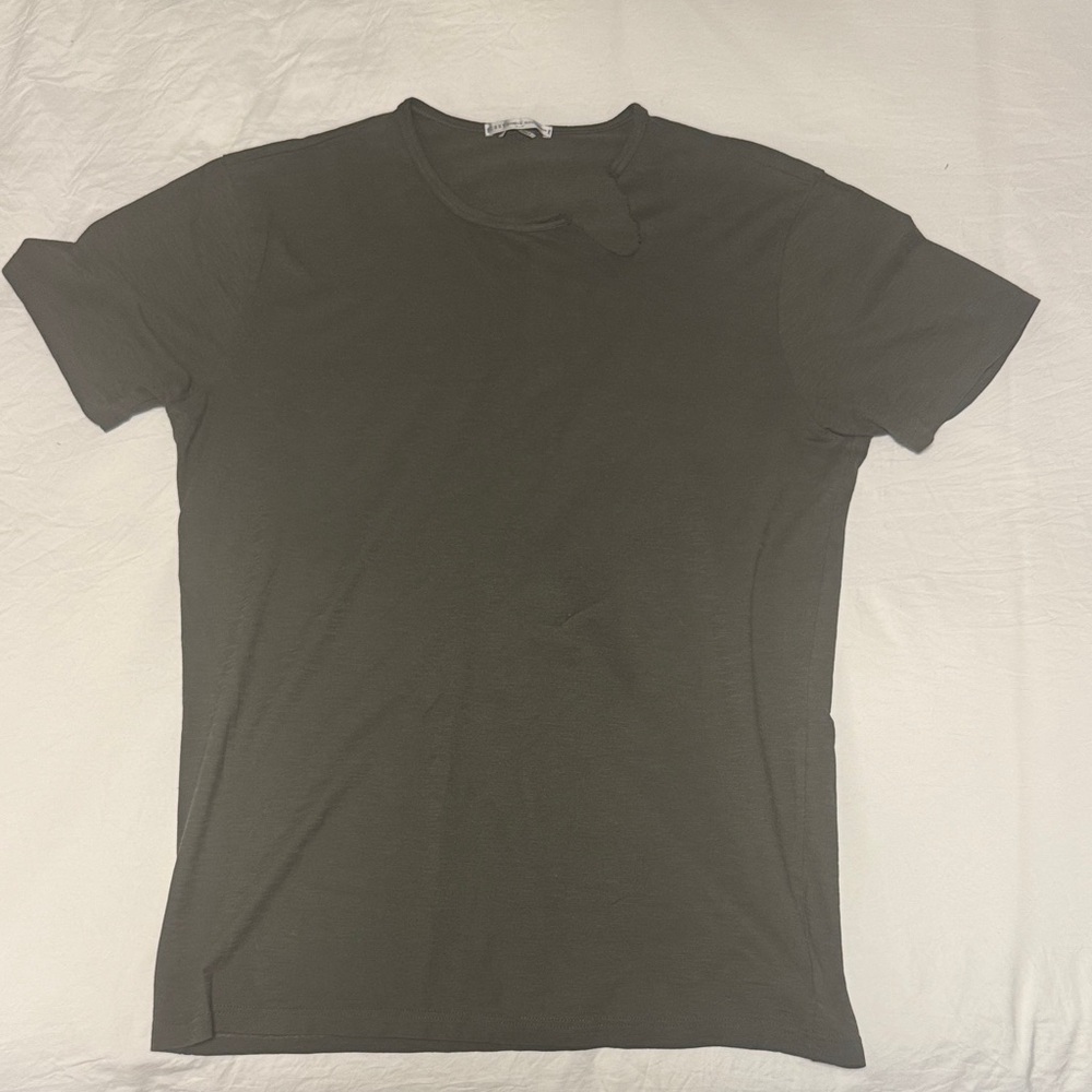 Daniele Alessandrini Detail Olive T-Shirt